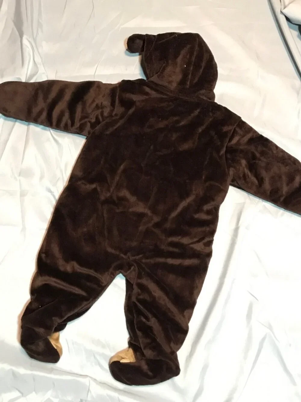 Carter's Monkey Plush Fleece Footie Pajamas Bodysuit Winter Sleeper 6M